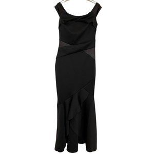 Long Black Gown - Lipsy London in Size 8